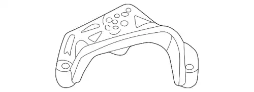 T001-39-041 кронштейн двигателя MAZDA