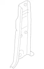 TRIM(L), B PILLAR-LO L150-68-230-72 MAZDA
