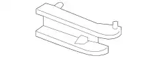 BRACKET(L) B63B50164 MAZDA