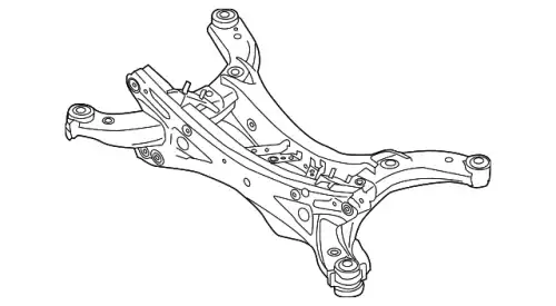 MEMBER,CROSS KB7W2880XA MAZDA