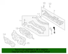 BRACKET(R),INST. T001-56-220A MAZDA