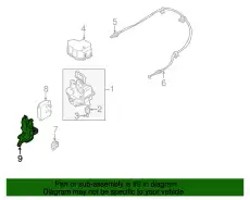 BRACKET,A. LOCK BRAK TA01-67-65YA MAZDA
