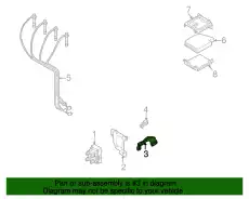BRACKET,IG.COIL FSD7-18-105A MAZDA