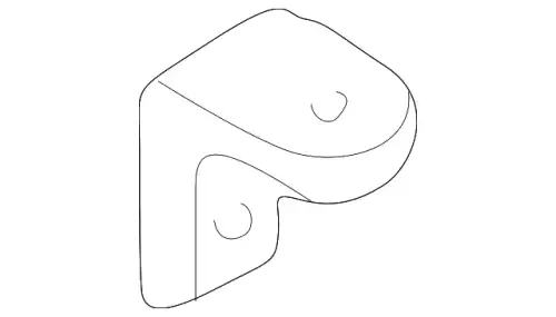 BRACKET,INTER COOLER KJ01-13-64Y MAZDA