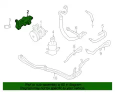 BRACKET,PUMP NA02-32-680 MAZDA