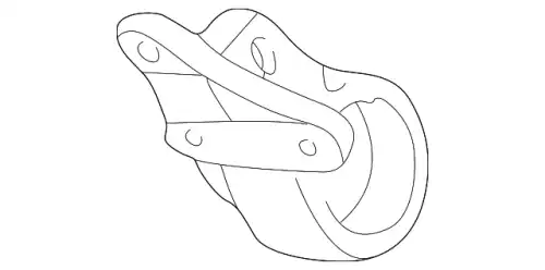 BRACKET,SHAFT JOINT F055-25-741A MAZDA