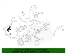 Насос гидроусилителя руля MAZDA GK2C-32-603B