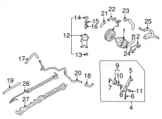 BRACKET,VANE PUMP T001-32-60Y MAZDA