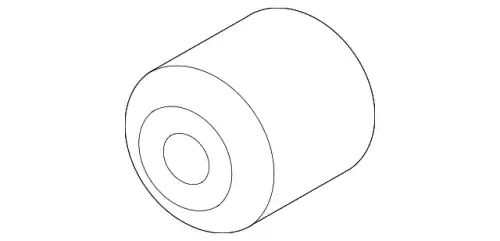 TK4828450 BUSHING,RUBBER MAZDA