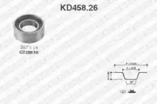 Комплект ремня ГРМ KD458.26 SNR