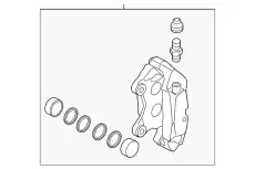 CALIPER(L),PADLESS-FR NAYF-33-99Z MAZDA