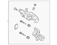 CALIPER(L),PADLESS-RR BJY7-26-99ZB MAZDA