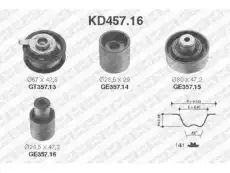 Комплект ремня ГРМ KD457.16 SNR