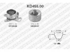 Комплект ремня ГРМ KD455.00 SNR
