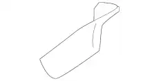 Ручка двери MAZDA TD11-58-334-74