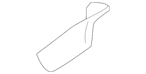 Ручка двери MAZDA TD11-58-334-74