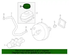 CAP,TANK BN8F-43-55YC MAZDA