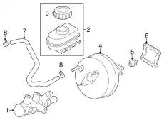 CAP,TANK BN8F-43-55YC MAZDA