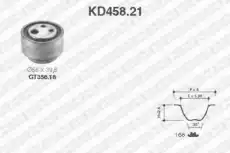 Комплект ремня ГРМ KD458.21 SNR