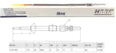 Свеча накаливания HIDRIA H1859