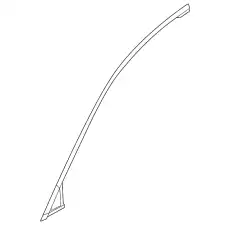 MOULD(L),FRT.SASH A KD53-50-985D MAZDA