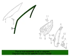 Ручка двери MAZDA GHP9-59-605G