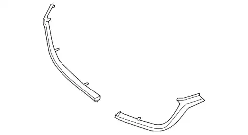 Решетка радиатора MAZDA B63B507J1