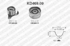 Комплект ремня ГРМ KD469.09 SNR