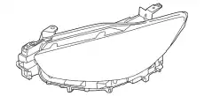 UNIT(R),HEAD LAMP KJ0151031C MAZDA