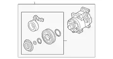 COMPRESSOR KB8E61450 MAZDA