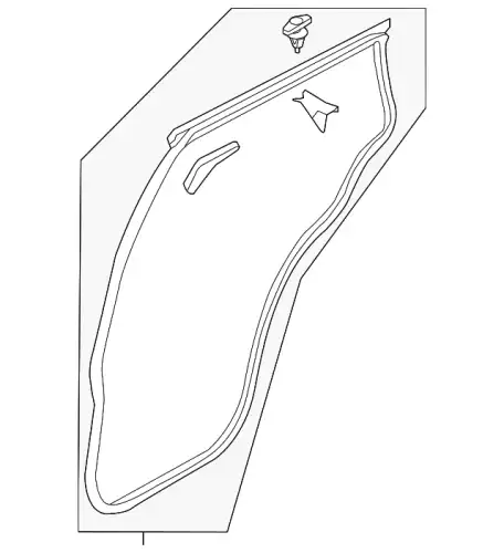 Ручка двери MAZDA KB7W72760