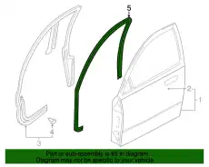Ручка двери MAZDA T060-68-911F-80