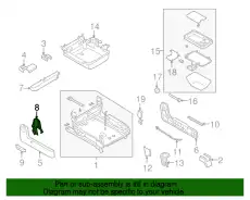 Ручка двери MAZDA C243-88-2E1-34