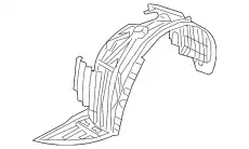 Подкрылок MAZDA D10E-56-130B