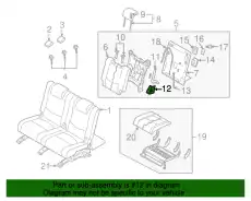 Ручка двери MAZDA C243-88-2H3-34