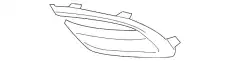 Решетка бампера MAZDA BAJC50C11A