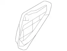 COVER(RR,L),HOLE-DOOR IN. KB7W73973 MAZDA