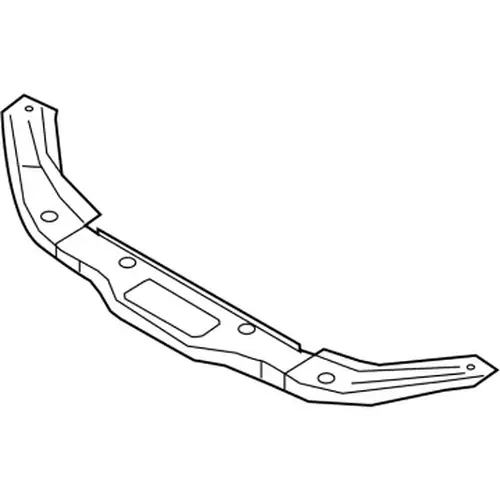  БАЛКА ПЕРЕДНЕЙ ПАНЕЛИ КУЗОВА KB7W53150A MAZDA