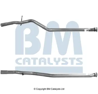 Выхлопная труба BM50037 BM