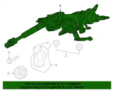 Рулевая рейка MAZDA TD11-32-100D