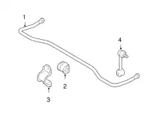 GM9A-28-156 BUSH,STABILIZER-RR MAZDA