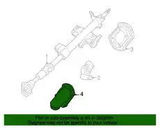 Рулевой наконечник MAZDA EC01-32-211