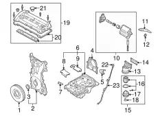 COVER,HEAD L3N5-10-210C MAZDA