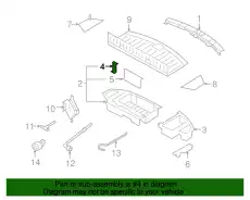 Ручка двери MAZDA TD11-68-8P9C
