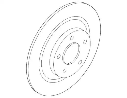Тормозной диск MAZDA TK78-26-251A