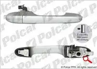 Ручка двери POLCAR 3035Z-42