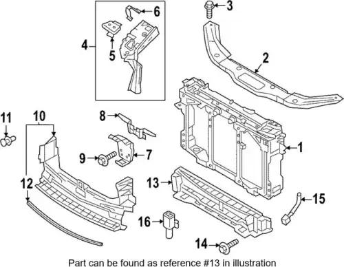 Решетка бампера MAZDA KB8A50R10A