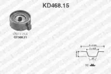 рем.к-кт ГРМ!\ Nissan Micra 1.2 MA12 <88 KD468.15 SNR