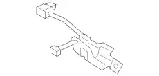 KD3F-56-620A ЗАМОК. КАПОТА. MAZDA
