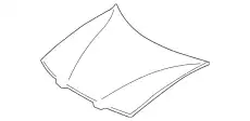 КАПОТ TBY3-52-300 MAZDA